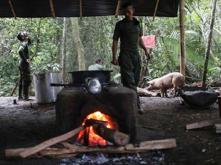 Ini Dapur Umum Pemberontak di Kolombia yang Sajikan 10 Ribu Porsi Makanan