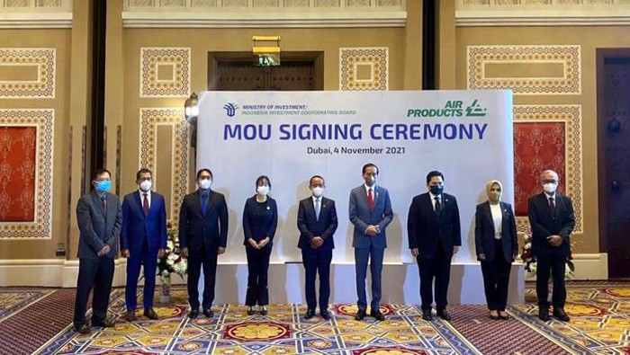 Jokowi di Dubai