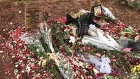 Namun makam tersebut terlihat lebih berantakan setelah beberapa hari. Foto: Firda Cynthia Anggrainy Al Djokya/detikcom