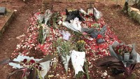 Foto: Foto Vanessa disebut tak dipajang karena sudah rusak akibat hujan deras disertai angin kencang. (Firda Cynthia Anggrainy Al Djokya/detikcom)