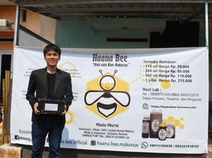 Ikut WIB Tokopedia, Penjualan Madu Hutan UMKM Makassar Naik 3x Lipat