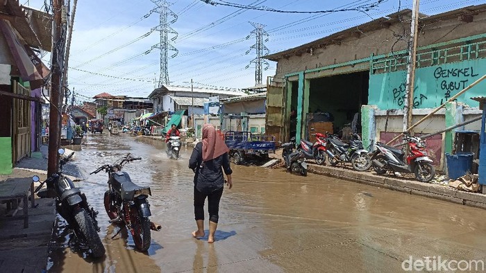 Masih Ada Genangan Rob di Muara Angke-Sunda Kelapa