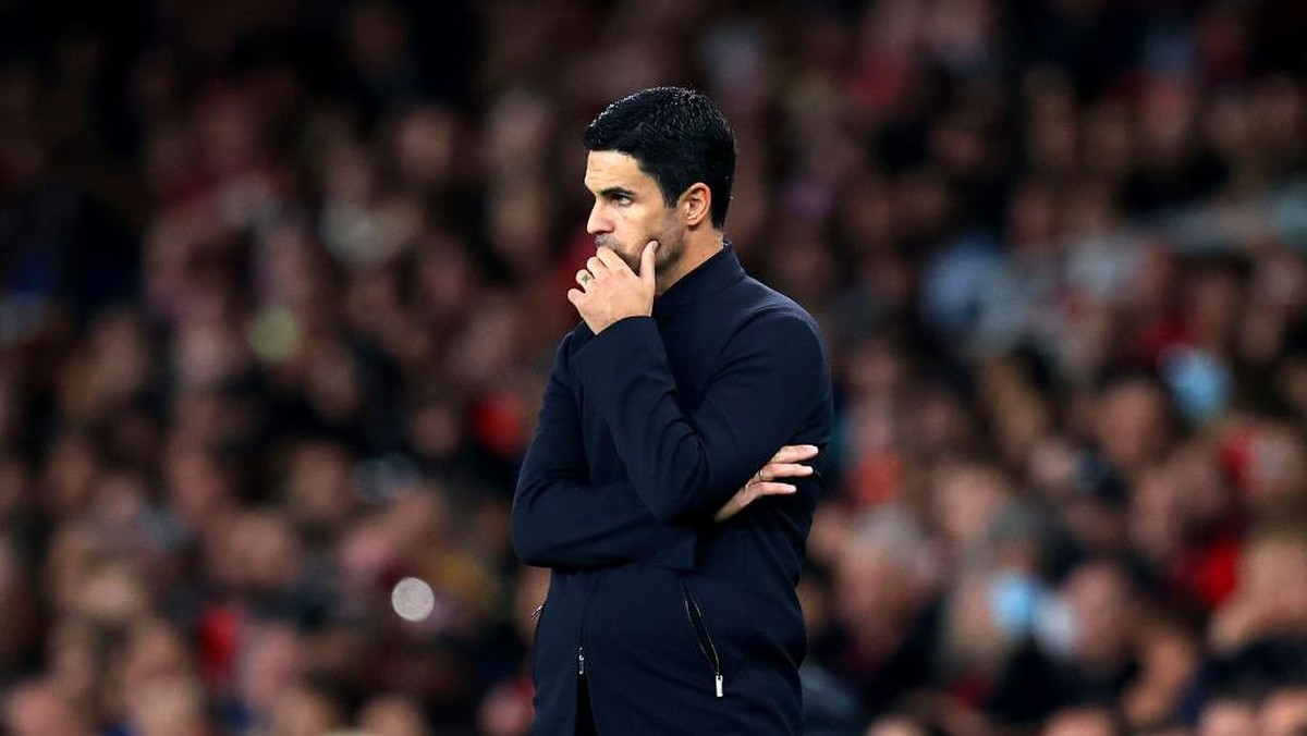 Manajer Arsenal, Mikel Arteta. (Foto: Catherine Ivill/Getty Images)
