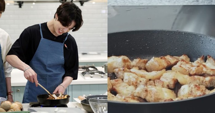 Mirip Chef Profesional! Jungkook BTS Lakukan Ini Saat Masak Mie Goreng