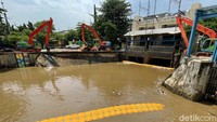 Ketinggian air terpantau masih normal.