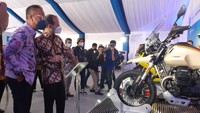 Piaggio Indonesia menyebut Indonesia merupakan basis penggemar Vespa kedua di dunia setelah Italia. Foto: Ridwan/detikOto