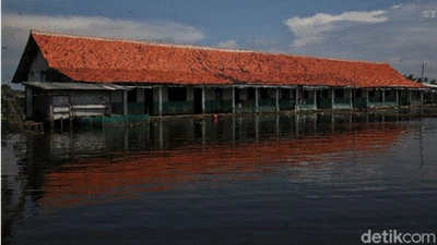Potret Muram Sekolah di Kabupaten Bekasi yang Terdampak Banjir Rob