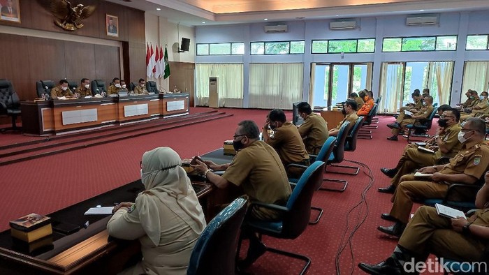 Rakor persiapan Nataru di Ciamis.