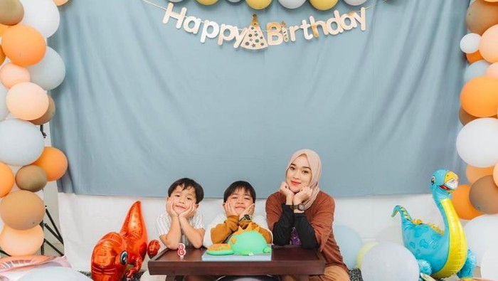 Ririe Fairus rayakan ultah anak bareng Ayus