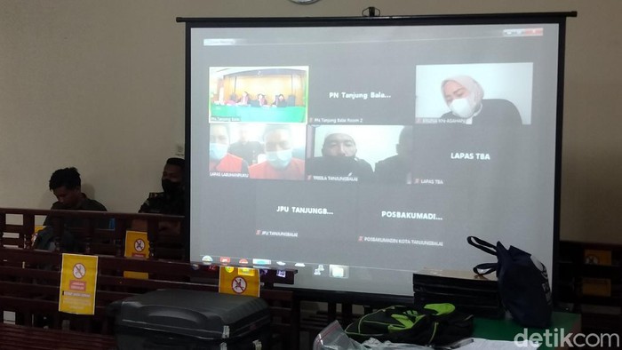 Sidang pembacaan vonis 2 ABK yang menyelundupkan narkoba dari Malaysia ke Sumut