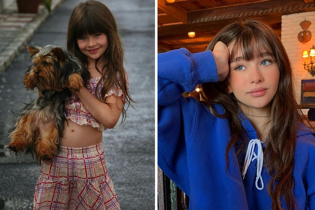 Kecantikan Malina Weissman kecil dikenal sejak membintangi Teenage Mutant Ninja Turtle. Pemeran Violet Baudelaire dalam Unfortunate Events tersebut kini semakin cantik. Aktris keturunan Amerika-Jerman kerap membagikan penampilan imutnya di Instagram. Foto: Instagram @malinaweissman