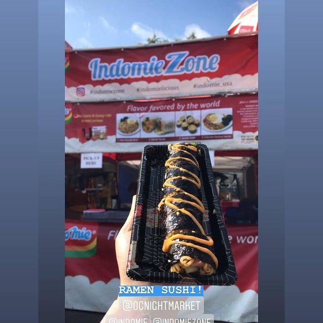 Warung Indomie Hadir di Festival Musik HITC Los Angeles. Harga Satu porsinya Rp 85.000-an.