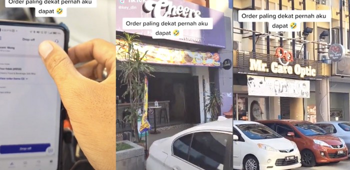 Cuma 5 Langkah! Pengantar Makanan Ini Bagikan Kisah Orderan Paling Dekat