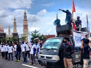 Buruh Majalengka Tuntut UMK Naik Rp 550 Ribu