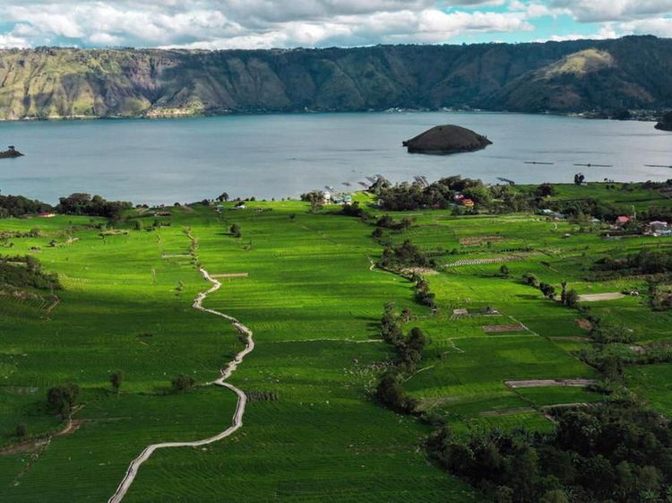 Ini Penampakan Desa di Sumut yang Bikin Sandiaga Kagum