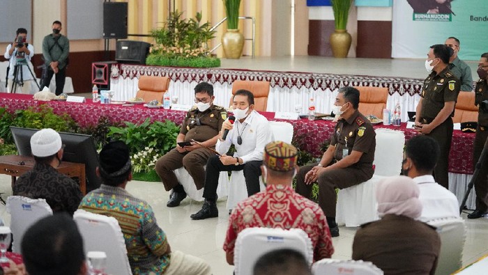 Jaksa Agung Pantau Penghentian Penuntutan 5 Tersangka di Wilayah Kejati Aceh