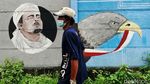 Jelang Reuni 212, Mural Habib Rizieq Mejeng di Pondok Gede