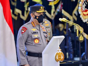 Lantik Kabaintelkam-Kapolda, Kapolri: Jangan Padamkan Api Saat Api Besar