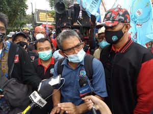 Bertemu Perwakilan KSP, Buruh LEM SPSI Protes Mendagri-Minta Naik Upah