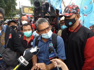 Bertemu Perwakilan KSP, Buruh LEM SPSI Protes Mendagri-Minta Naik Upah