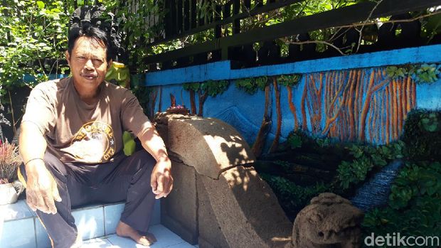 Lingga dan yoni Candi Watu Genuk Boyolali