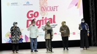 Pameran Jakarta International Handicraft Trade Fair (INACRAFT) yang merupakan salah satu pameran produk kerajinan terbesar di Asia Tenggara bersama Tokopedia dan didukung PT. Bank Negara Indonesia  menghadirkan platform digital.