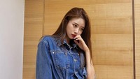 Sejak di Lovelyz, Mijoo sudah sering menunjukkan kekocakannya. Foto: (dok. Instagram @queen.chu_s)