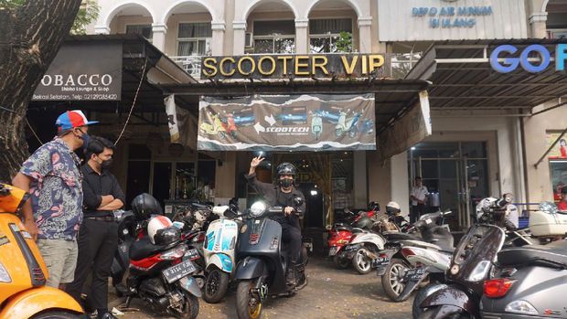 Modifikasi Vespa Atta Halilintar