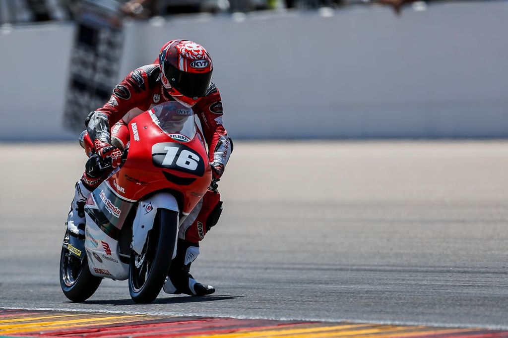 Pebalap Indonesia Mario Suryo Aji bakal berlaga di Moto3 satu musim penuh