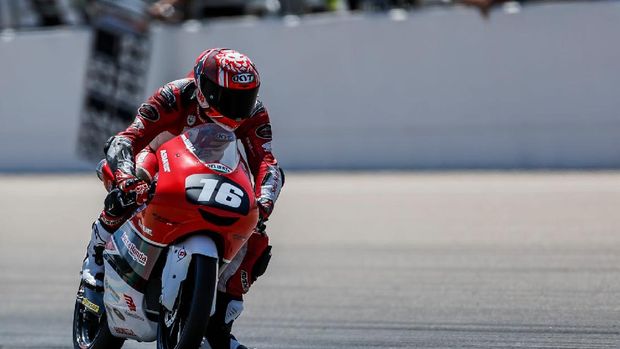 Pebalap Indonesia Mario Suryo Aji bakal berlaga di Moto3 satu musim penuh