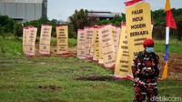 Kawasan ini juga akan dibangun pasar modern yang diklaim terbesar di barat Indonesia.
