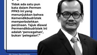 Namun, tudingan soal melegalkan zina itu telah dibantah oleh Plt Dirjen Pendidikan Tinggi dan Ristek, Nizam. Nizam mengatakan sama sekali tidak ada penjelasan soal itu.