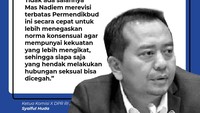 Ketua Komisi X DPR RI Syaiful Huda meminta agar Mendikbudristek Nadiem Makarim merevisi Permendikbud ini.