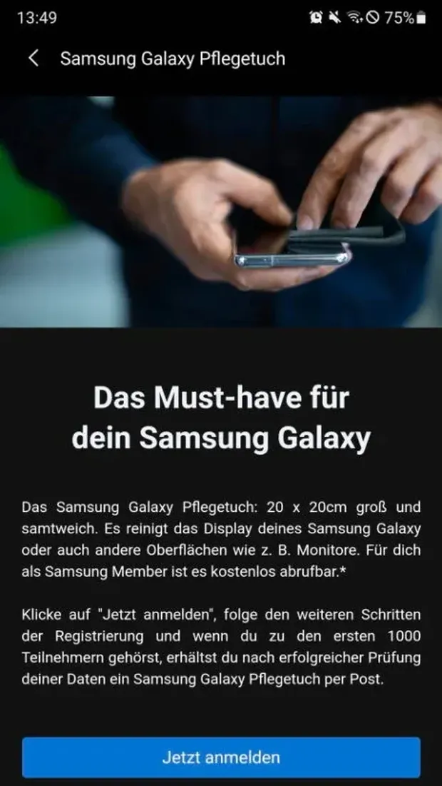 Sindir Apple, Samsung bagikan kain pembersih gratis
