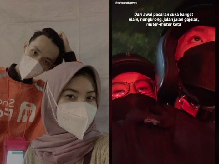 Sepasang kekasih jadi kurir antar makanan So Sweet! Pacaran Sambil Jadi Kurir Pesan Antar Makanan