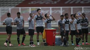Tinggi Banget! Ini Potret Elkan Baggott Latihan Bareng Timnas