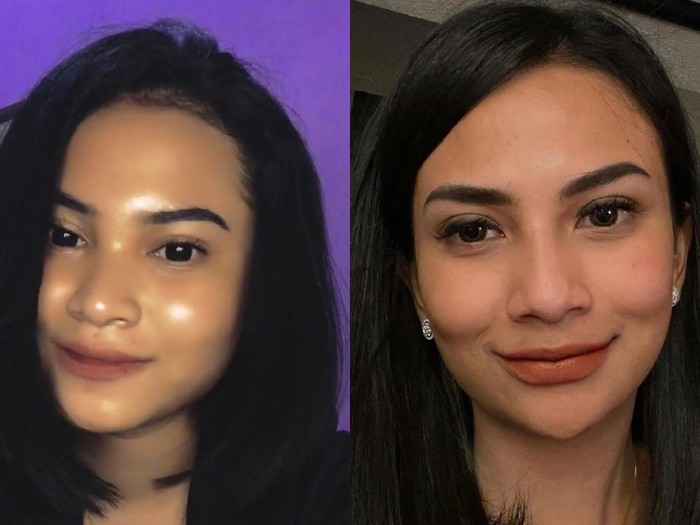 Foto Safira yang disebut mirip dengan Vanessa Angel. Foto: Dok. Tangkap layar akun TikTok @fadiasafira18 dan Instagram @vanessaangelofficial.. Foto Safira yang disebut mirip dengan Vanessa Angel. Foto: Dok. Tangkap layar akun TikTok @fadiasafira18 dan Instagram @vanessaangelofficial..