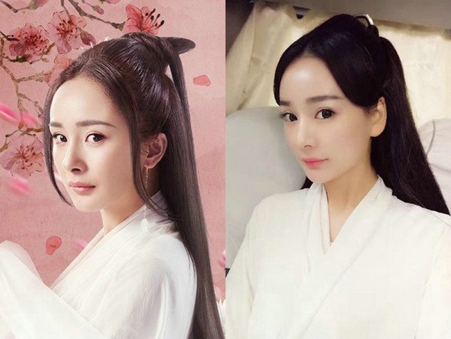 Zhou Hengyu dikenal sebagai stand in cantik dari aktris China Yang Mi untuk drama Eternal Love. Stand in adalah pemeran pengganti di lokasi syuting yang biasanya memiliki kemiripan fisik dengan pemain asli. Zhou Hengyu sendiri sering dipuji karena penampilan menawannya bahkan disebut lebih cantik dari Yang Mi.Foto: Dok. Weibo