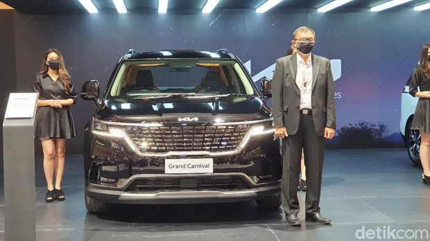 3 Mobil Baru Kia di GIIAS 2021, Grand Carnival, Seltos GT Line 1.4 Turbo GDI, dan Seltos 1.5 CRDi.