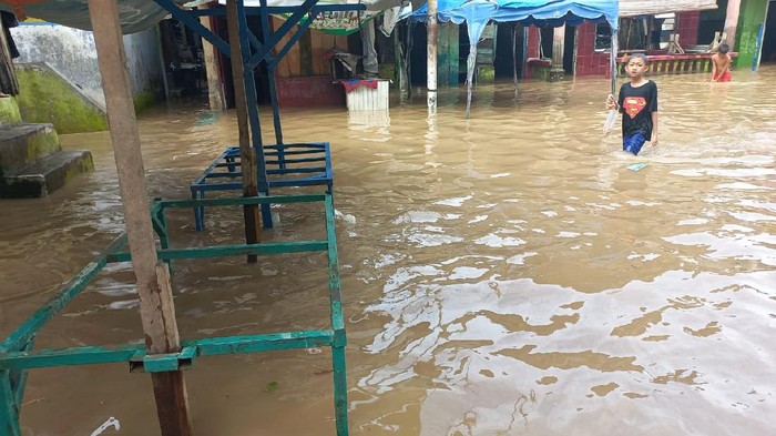 Banjir di Kampung Aur, Medan (dok. warga)