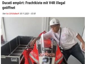 Ducati Marah Besar! Panitia di Mandalika Unboxing Ilegal Kargo Motor