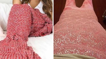 Desain seperti ikan duyung, barang yang datang berbeda. Foto: Boredpanda