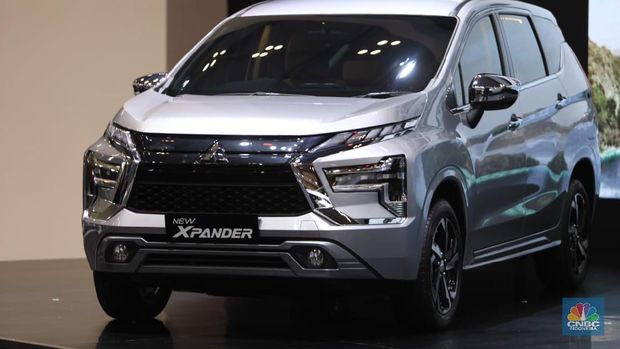 New Xpander di acara GIIAS 2021. (CNBC Indonesia/Muhammad Sabki)