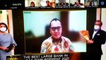 Penghargaan The Best Large Bank in Loan Disbursement 2021