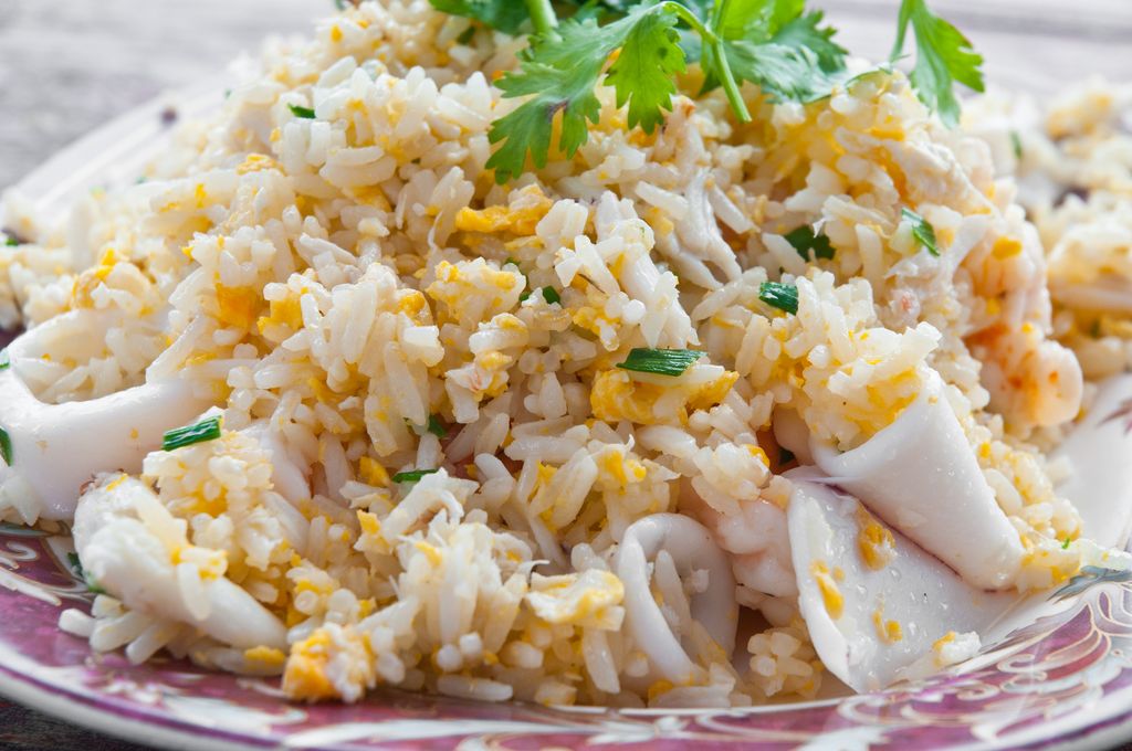 Resep Nasi Goreng Cumi dan Telur.
