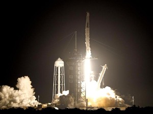 4 Astronaut Meluncur ke Stasiun Luar Angkasa dengan Roket SpaceX