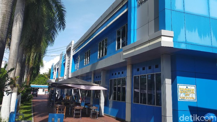 Rumah Sakit Gigi dan Mulut Ladokgi TNI AL Makassar. (Ibnu/detikcom)
