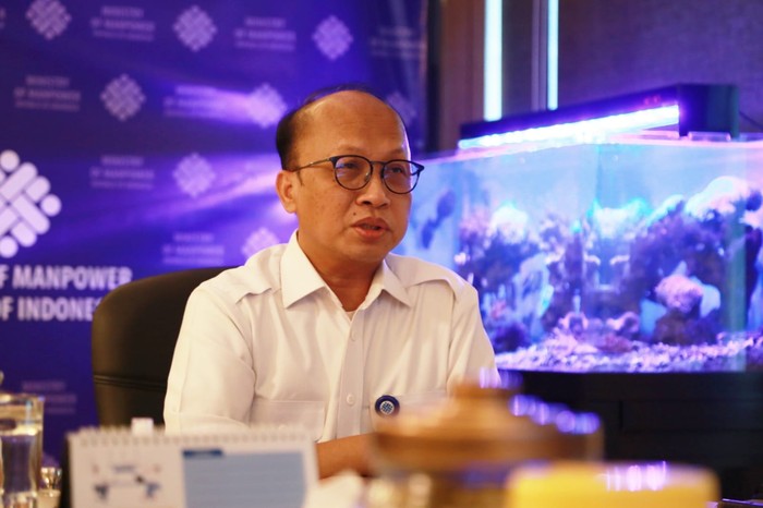 Sekjen Kemnaker Anwar Sanusi