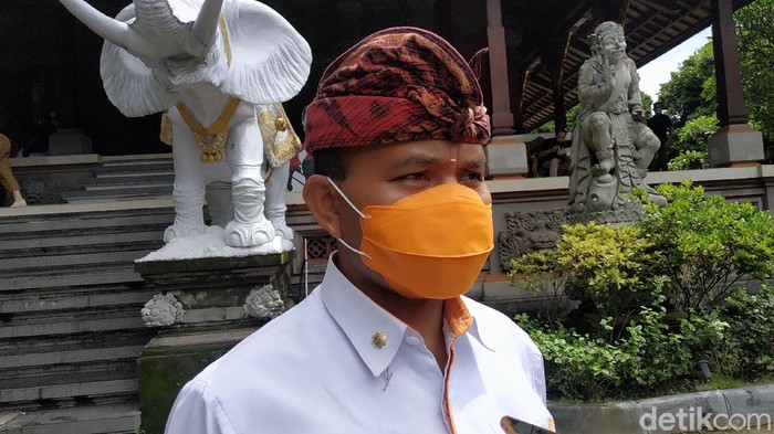 Sekretaris Satgas Penanggulangan COVID-19 Provinsi Bali I Made Rentin (Sui Suadnyana/detikcom)