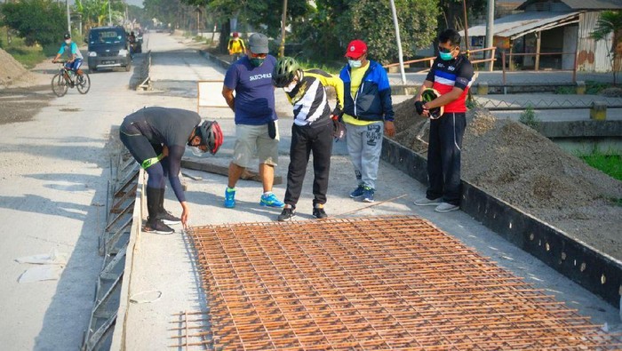Titik Betonisasi Jalan yang Sudah Dirampungkan Bupati Muhdlor